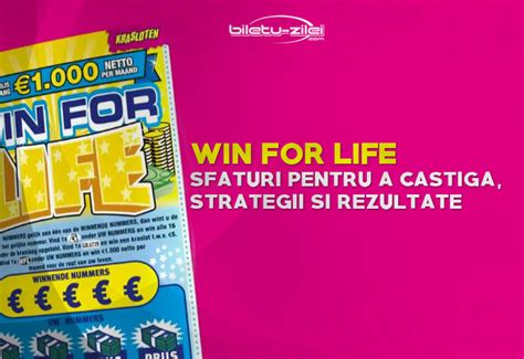win for life 10/20|Win for life (10/20): Ultimele rezultate .